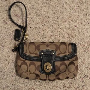 Coach wristlet
